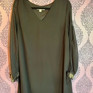 Black long sleeve dress